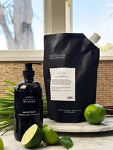 Load image into Gallery viewer, Surmanti Hand Wash - Persian Lime & Lemongrass - 1 Ltr Refill - Natural Kitchen